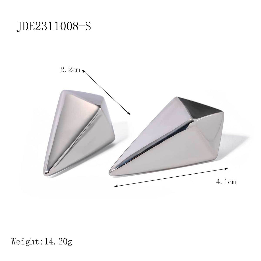 Long rhombus earrings, cross-border jewelry, trendy jewelry