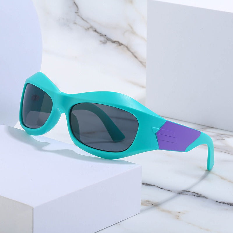 Steampunk Y2K Sunglasses for Men Cycling Sports Sunglasses for Women