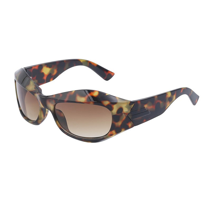 Steampunk Y2K Sunglasses for Men Cycling Sports Sunglasses for Women