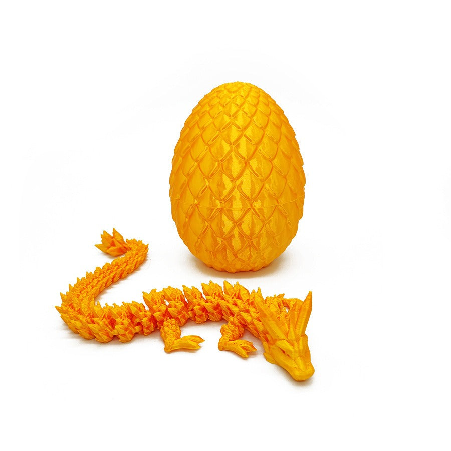 Copy of Dragon Egg 3D Printing Crystal Dragon Gem Dragon Egg Divine Dragon Storage Set Craft Gift Decoration Creative Toy Trendy Play