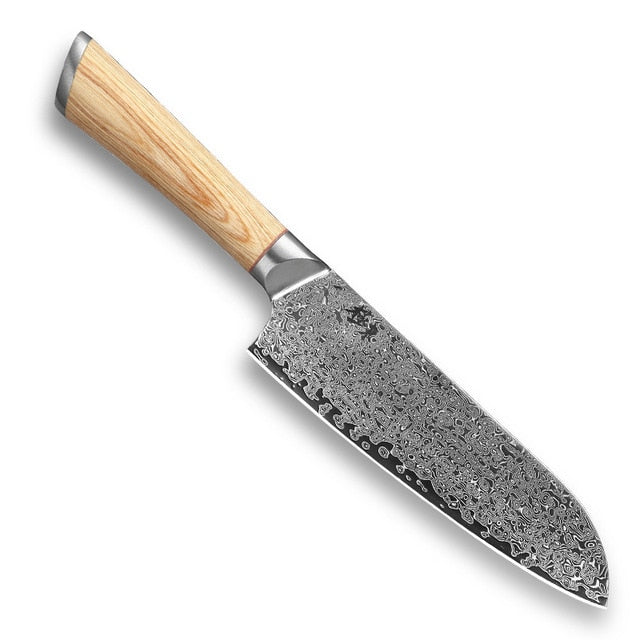 67-layer steel V gold 10 Damascus kitchen knife chef Knives Gyuto Santoku Cleaver Paring Steak Slicing Utility Boning Salmon