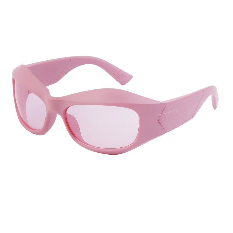 Steampunk Y2K Sunglasses for Men Cycling Sports Sunglasses for Women
