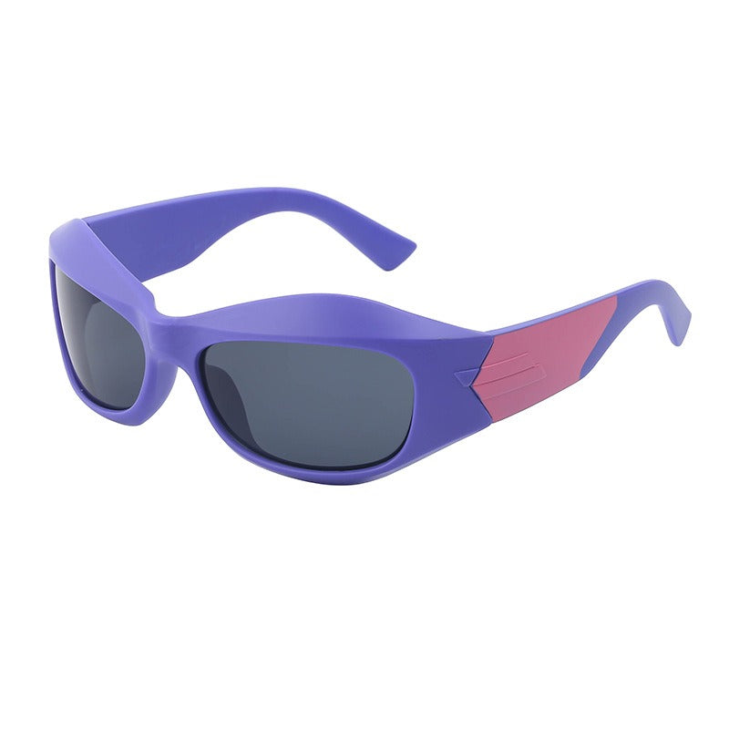 Steampunk Y2K Sunglasses for Men Cycling Sports Sunglasses for Women