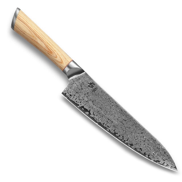 67-layer steel V gold 10 Damascus kitchen knife chef Knives Gyuto Santoku Cleaver Paring Steak Slicing Utility Boning Salmon