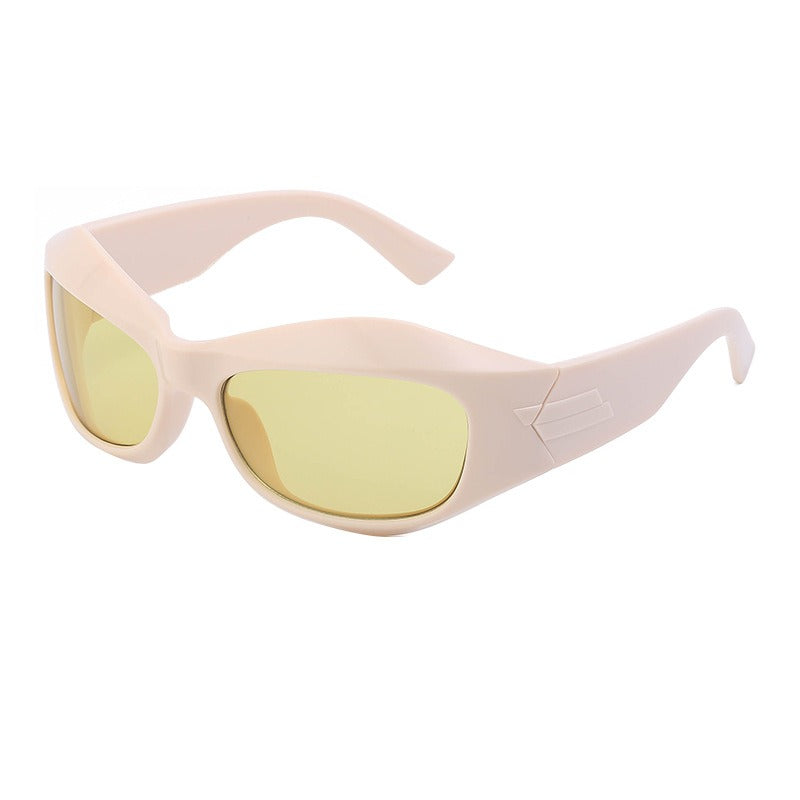 Steampunk Y2K Sunglasses for Men Cycling Sports Sunglasses for Women