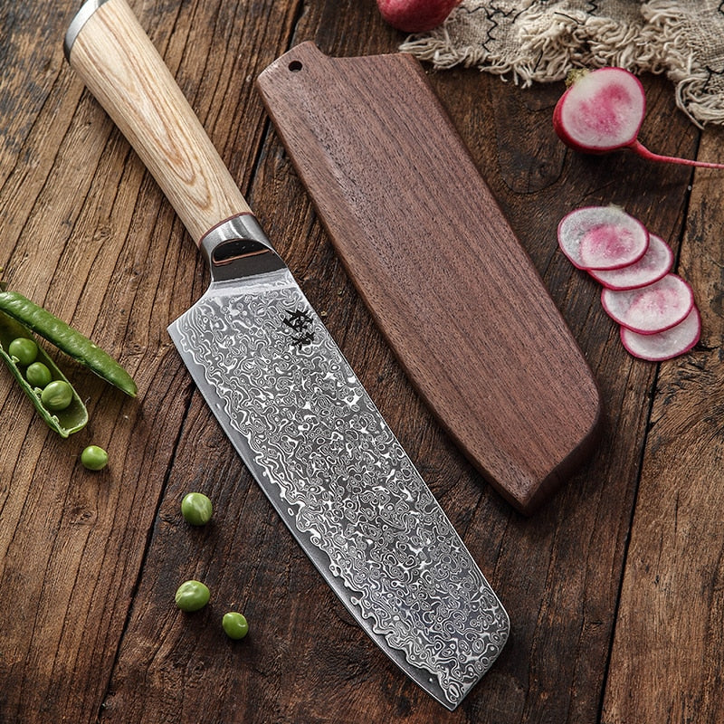 67-layer steel V gold 10 Damascus kitchen knife chef Knives Gyuto Santoku Cleaver Paring Steak Slicing Utility Boning Salmon